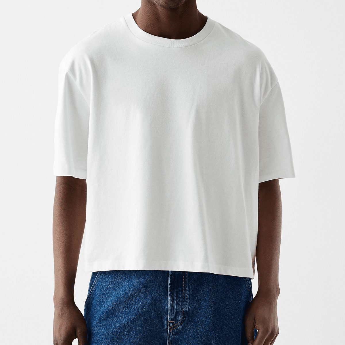 SPIRIT LEAD ME Cropped Oversized T-shirt