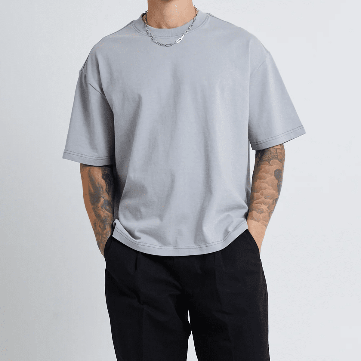 Cropped Oversized T-shirt
